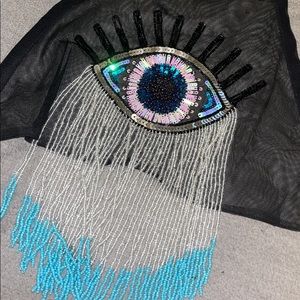 Gorgeous Mesh Festival Top TOPSHOP